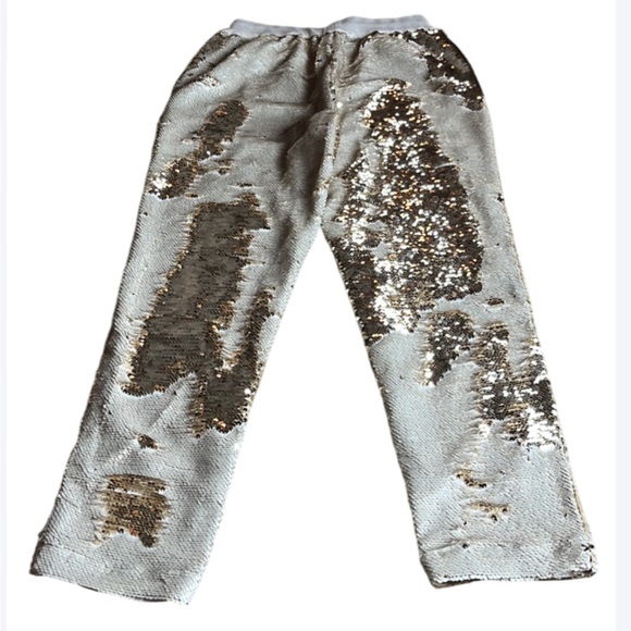 Hei Hei Sequin Joggers by Anthropologie- Champaign gold -Small - Picture 5 of 12